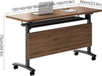 Conference Table Foldable Meeting Tables, Flip Top Mobile Training Table The - Image 6