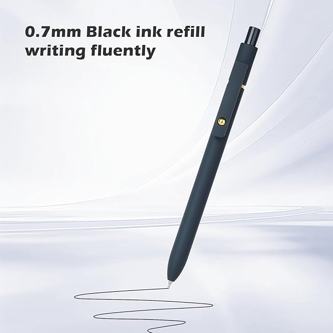 Ddaowanx Gel Pens, 0.7mm Quick Dry Black Ink, Fine Point Smooth Writing Pens - Image 3