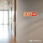 iSYFIX Exit Stickers Signs - Image 5