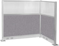 Versare Pre-Configured Hush Panel Electric Cubicle | Workstation Divider Walls by VERSARE