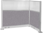 Versare Pre-Configured Hush Panel Electric Cubicle | Workstation Divider Walls by VERSARE
