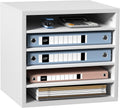 VEVOR Literature Organizers, 5 Compartments Office Mailbox