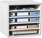 VEVOR Literature Organizers, 5 Compartments Office Mailbox by VEVOR