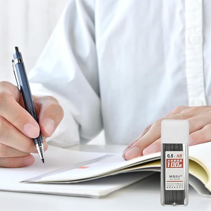 PATIKIL 600Pcs 2B Mechanical Pencil Lead, 0.5mm Black Lead Refill Break - Image 5