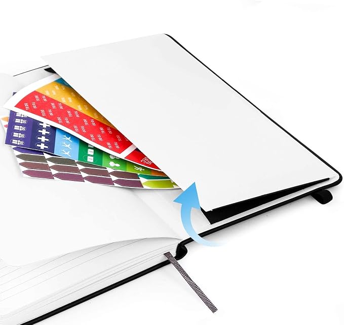 Huhuhero 10 Pack Lined Journal Notebook, 120Gsm College Ruled Thick Paper - Image 7
