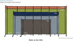 Versare Straightwall Sliding Portable Wall Partition | Freestanding Office - Image 2