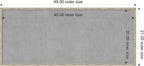 Amanti Art Silver Framed Magnetic Board 21x49 Oversize Vision Board - Image 3