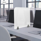 Desk Divider, Privacy Desk Screen, Frosted Acrylic Partitions - Image 5