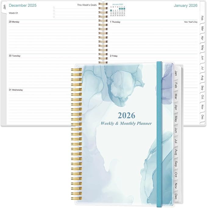 2026 Planner - Planner 2026 from January 2026 to December 2026 by Heveboik