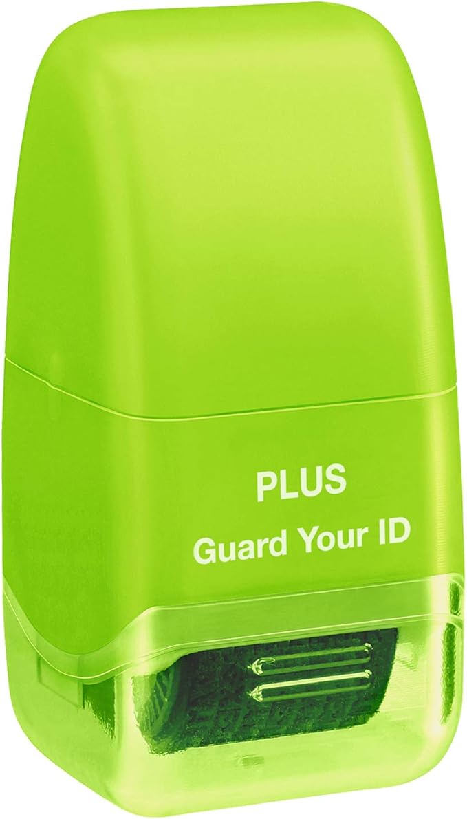 Guard Your ID Identity Protection Stamp Roller by Plus