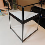2 Tier Bathroom Counter Organizer, Standing Rack Cosmetic Holder, Wood Bathroom - Image 7