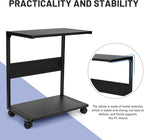 Bfttlity PC Stand Computer Tower Stand 2-Tier Metal CPU Holder - Image 6