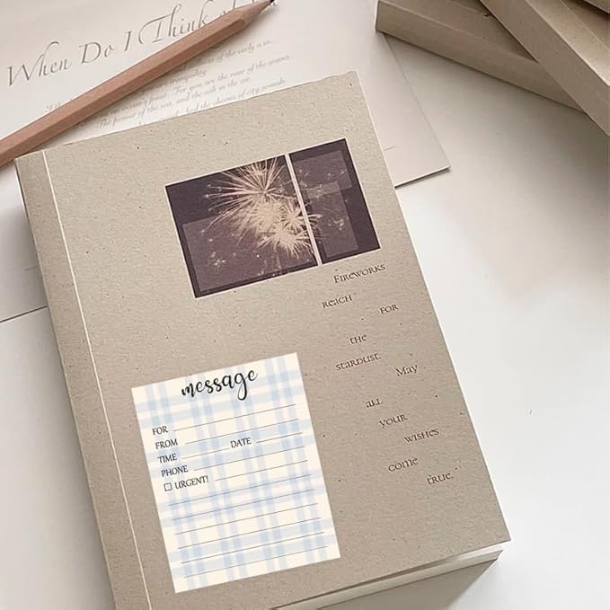 6 Pieces Telephone Message Sticky Notes Pads 4 x 5 Inch Self Adhesive Book Call - Image 4