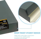 Lineco Museum Archival Storage Box, 11.75x18.25x3 in. Drop Front Design. - Image 4
