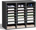 VEVOR Literature Organizer, 24 Compartments Office Mailbox by VEVOR