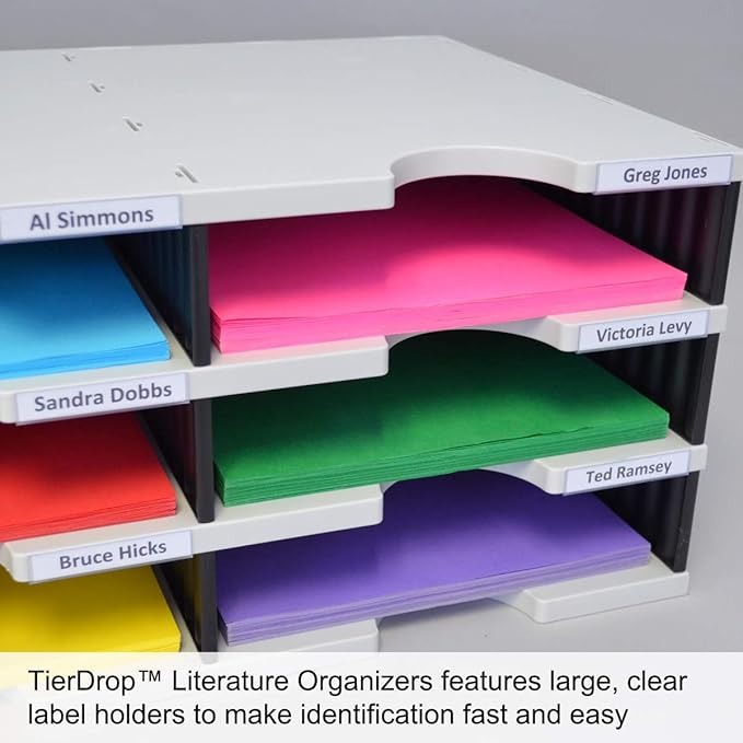 Ultimate Office TierDrop Jumbo 3-Compartment High-Wall - Image 3