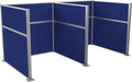 Versare Hush Panel Cubicle Kit | Workstation Partition Walls | Sound Dampening by VERSARE