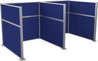 Versare Hush Panel Cubicle Kit | Workstation Partition Walls | Sound Dampening by VERSARE