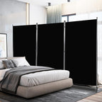 Room Divider 6FT Folding Privacy Screens, 3 Panel Partition Room Dividers by HOMSCREENER