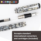 Conklin Duragraph Fountain Pen Cracked Ice - Image 2