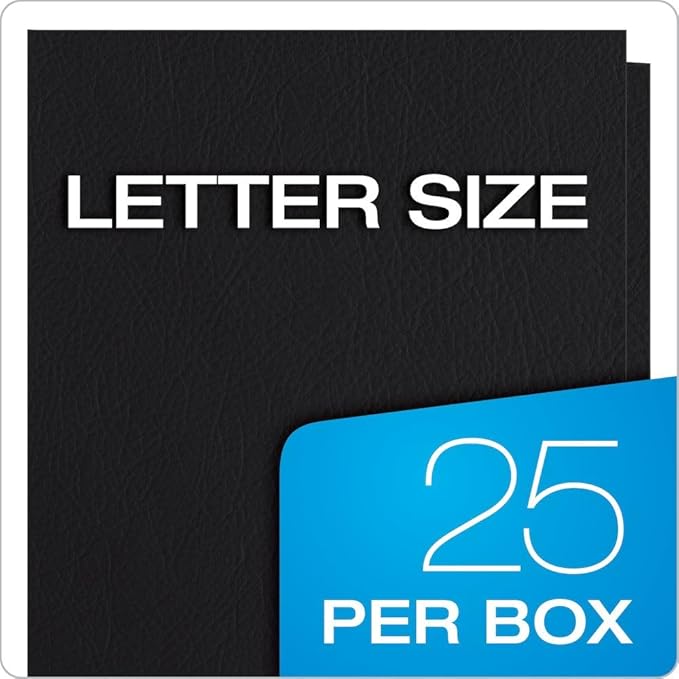 Oxford Twin-Pocket Folders, Textured Paper, Letter Size, Holds 100 Sheets - Image 6