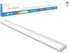 Leetdud LED Under Cabinet Lighting Hardwired or Plug in, 40 Inch 20W, Dimmable by Leetdud