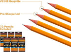 Bostitch Office Premium #2 Pencils, American Cedar Wood, Pre-Sharpened - Image 4