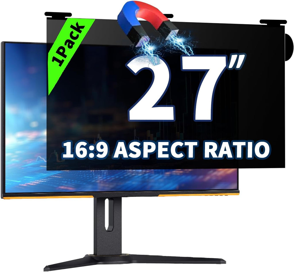27 Inch Magnetic Hanging Computer Privacy Screen
