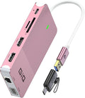USB Docking Station GIQ USB C HUB USB 3.0 to Dual HDMI VGA Adapter Triple by GIQ