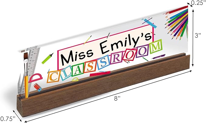 Artblox Office Personalized Name Plate - Image 3