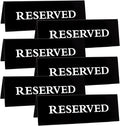 6 Pieces Plastic Reserved Table Sign by Gvhntk