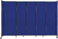 Versare Straightwall Sliding Portable Wall Partition | Freestanding Office by VERSARE