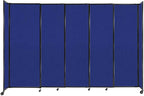 Versare Straightwall Sliding Portable Wall Partition | Freestanding Office by VERSARE
