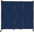 Versare Straightwall Sliding Portable Wall Partition | Freestanding Office by VERSARE