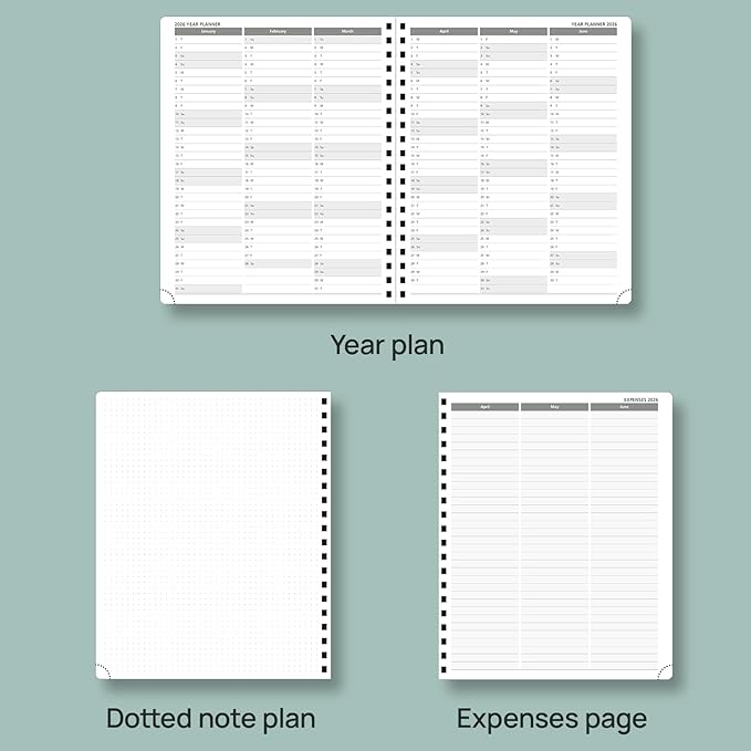 POPRUN Planner 2025-2026 Academic Weekly Calendar - Image 5
