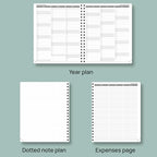 POPRUN Planner 2025-2026 Academic Weekly Calendar - Image 5