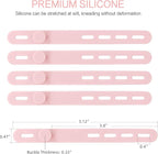 Donruby 24Pcs Silicone Cable Ties - Image 2