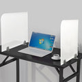 KONKENIE Acrylic Office Privacy Partition Indoor Desk Divider Guard Rectangle by KONKENIE