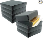 Lineco Museum Archival Storage Box, 11.75x15.25x3 in. Drop Front Design. by Lineco