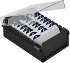 Acrimet 3 x 5 Card File Holder Organizer Box Metal Base Heavy Duty by Organizingyourlife
