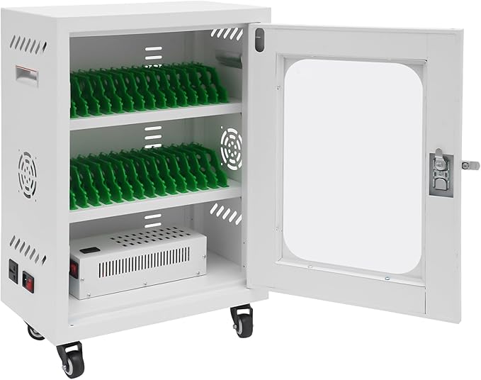 Rechargeable Mobile Phone Charging Cabinet, 30 Slots Cell Phones Charging - Image 6