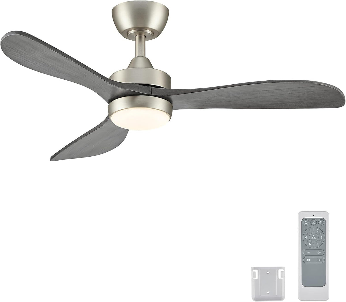 vonluce wood ceiling fan with lights 42 inch, main product view