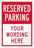 SmartSign Custom Reserved Parking Sign by SmartSign