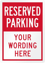 SmartSign Custom Reserved Parking Sign by SmartSign