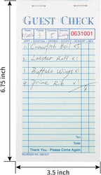 Guest Checks Server Note Pads 300 Sheets - Image 2