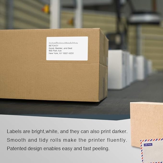 BETCKEY - Compatible DYMO 30256 Shipping Labels, Perforated, Compatible - Image 7