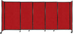 Versare Straightwall Sliding Portable Wall Partition | Freestanding Office by VERSARE