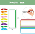 54pcs Magnetic Dry Erase Labels，Magnets Sticker，11 Colors Reusable Erasable - Image 2