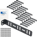 ICC 6” Metal L-Shaped Cable Management Bracket, Vertical/Horizontal, Rack or by ICC