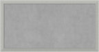 Amanti Art Silver Framed Magnetic Board 14x26 Small Vision Board